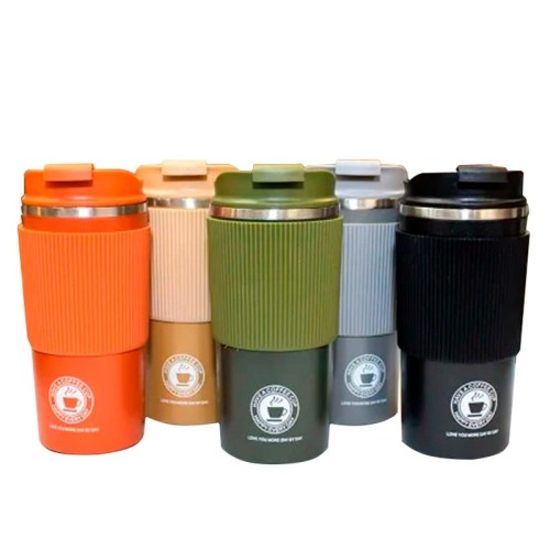 تراول ماگ دور سلیکونی با ظرفیت 500 میلی لیتر