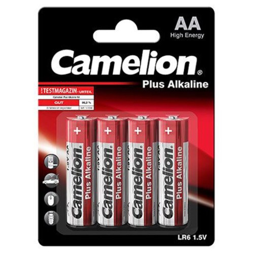 باتری چهارتایی قلمی کملیون Plus Alkaline