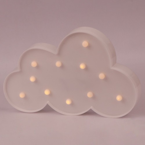 چراغ خواب باتری خور طرح ابر