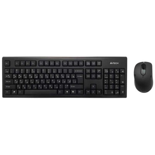 کیبورد و موس بی سیم ای فورتک KM-7100N