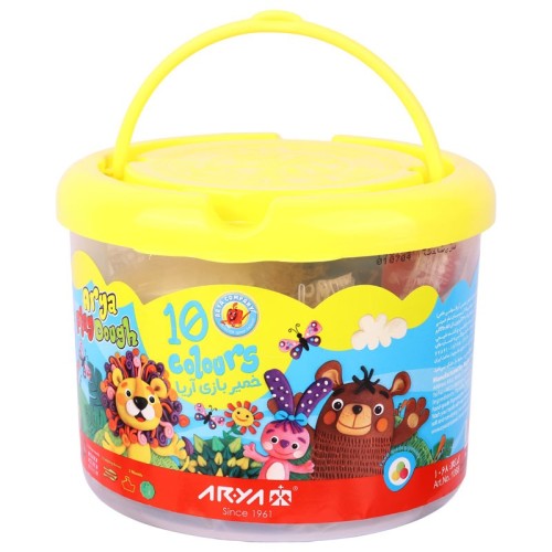 خمیر بازی 10 رنگ آریا Arya 1068
