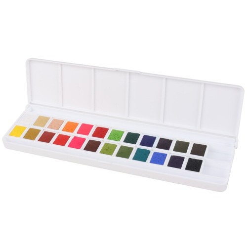 آبرنگ 24 رنگ آقامیری Aghamiri Artist