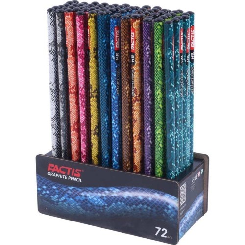 مداد مشکی فکتیس Factis بسته 72 عددی کد 2