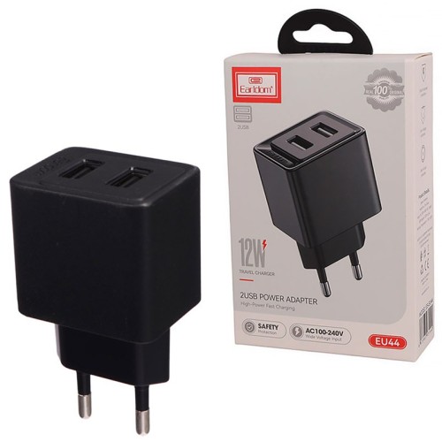 شارژر دیواری 12 وات ارلدام ES-EU44 2.4A