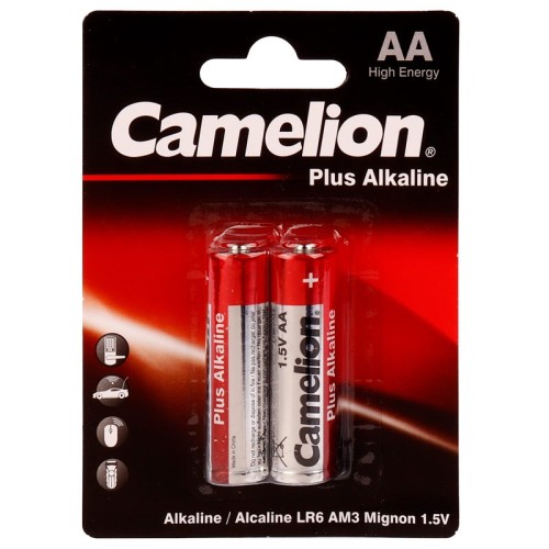باتری دوتایی قلمی کملیون Plus Alkaline