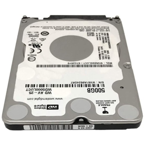 هارد لپ تاپ وسترن دیجیتال Western Digital 500GB