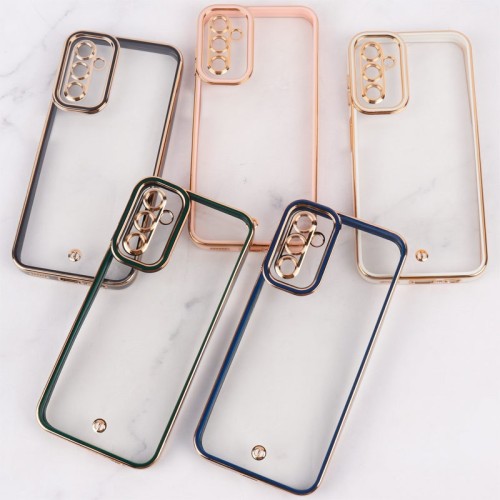 قاب Space سامسونگ Galaxy A14 4G / A14 5G دور رنگی محافظ لنزدار