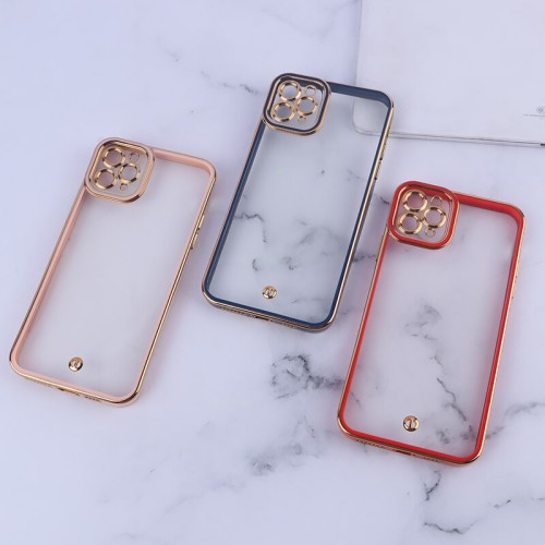 قاب Space آیفون iPhone 11 Pro Max دور رنگی محافظ لنزدار