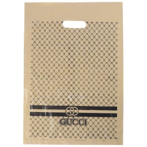 نایلون دسته دار طرح GUCCI سایز 32*45 سانتی متر بسته 1 کیلویی